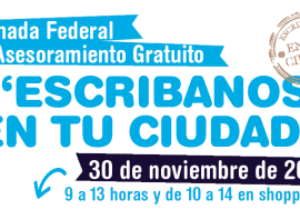 El 30 de noviembre se realizará la Jornada Federal de Asesoramiento Gratuito