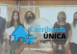 ESCRIBANÍA ÚNICA: PRIMER SORTEO